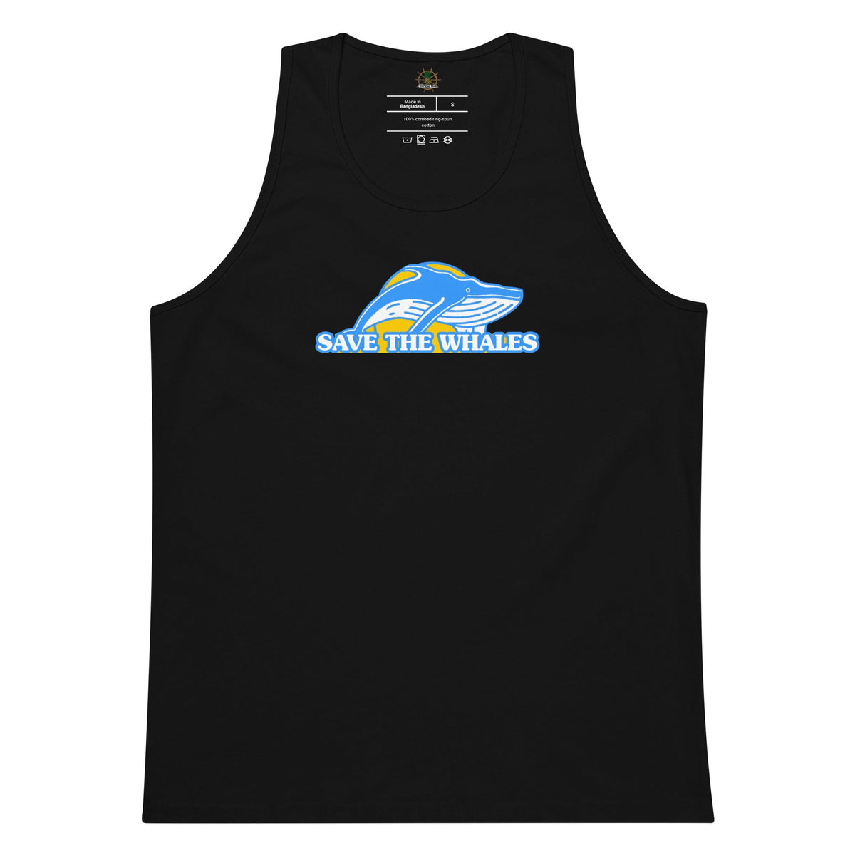 Men’s Premium Save the Whales Tank Top