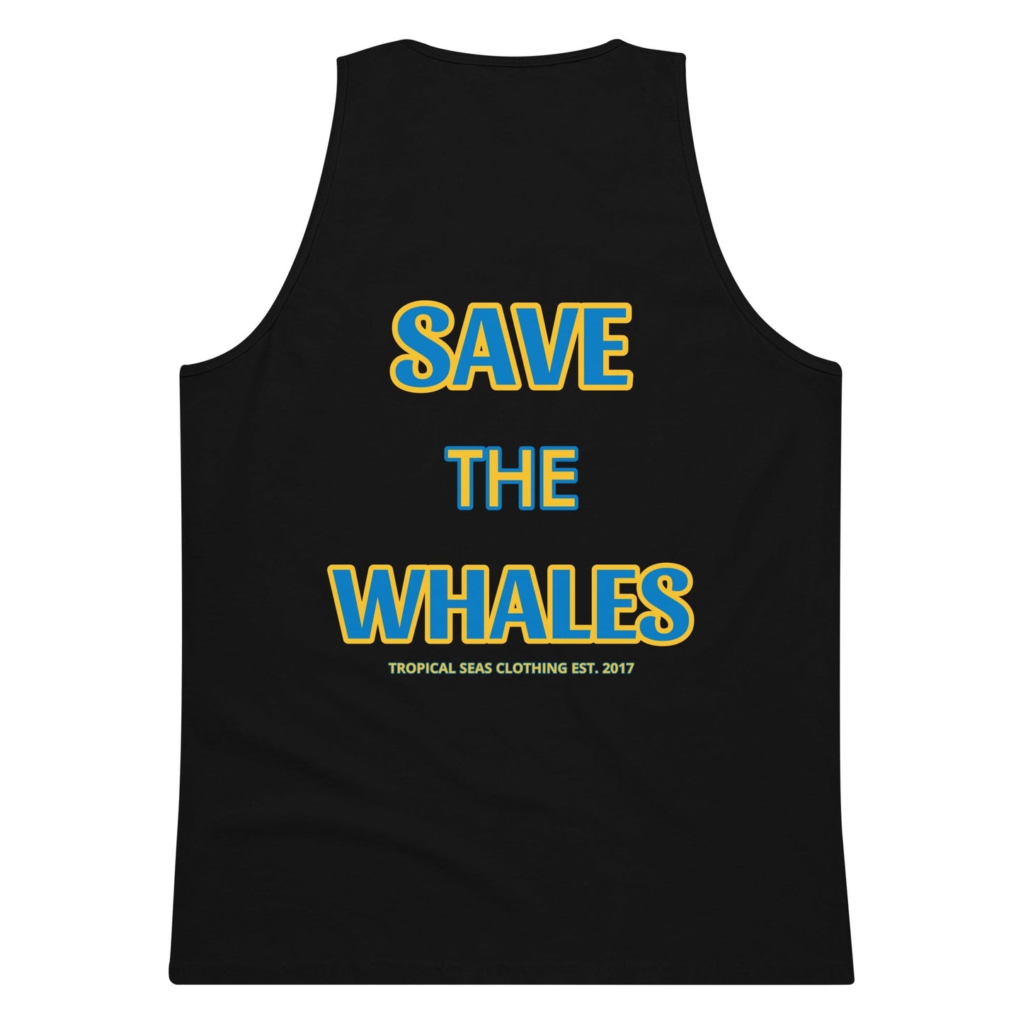 Men’s Premium Save the Whales Tank Top