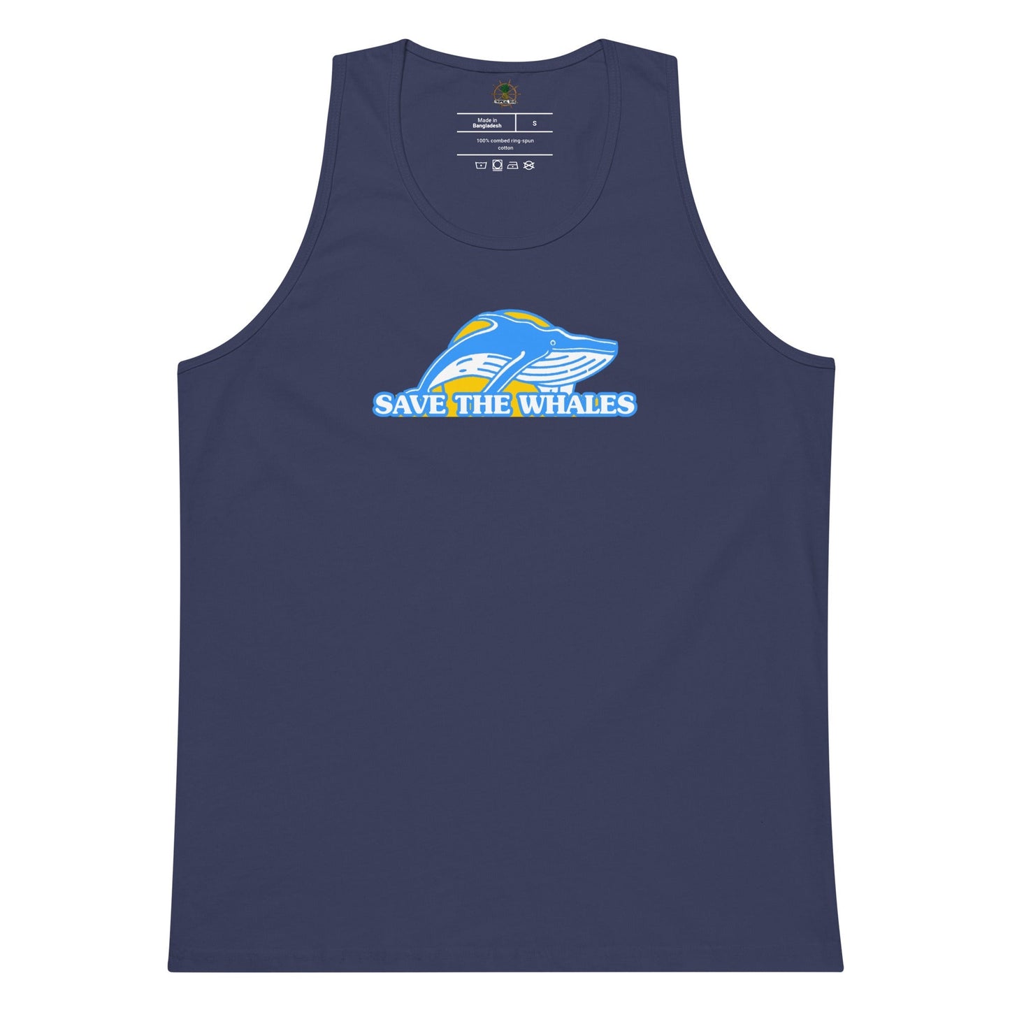 Men’s Premium Save the Whales Tank Top