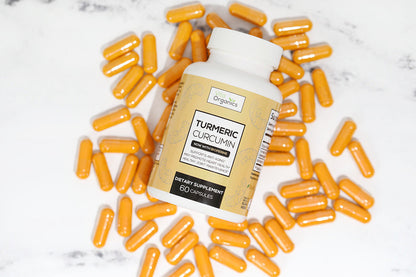 Turmeric Curcumin w/BioPerine (Premium Strength) by Vita Organics