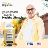 Turmeric Curcumin w/BioPerine (Premium Strength) by Vita Organics