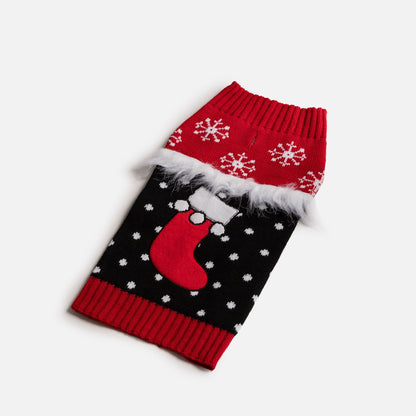 Ugly Xmas Dog Sweater - Stocking