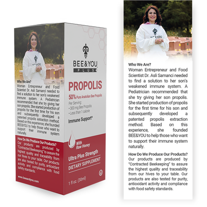 Propolis 50% Pure Liquid Extract - Ultra Plus Potency