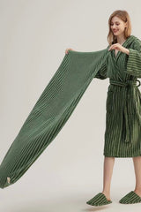 Retro Soft 100% Long-stapled Cotton Striped Bath Towel