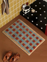 Ultra Soft Retro Bath Rug, Machine-washable, Absorbent Mat