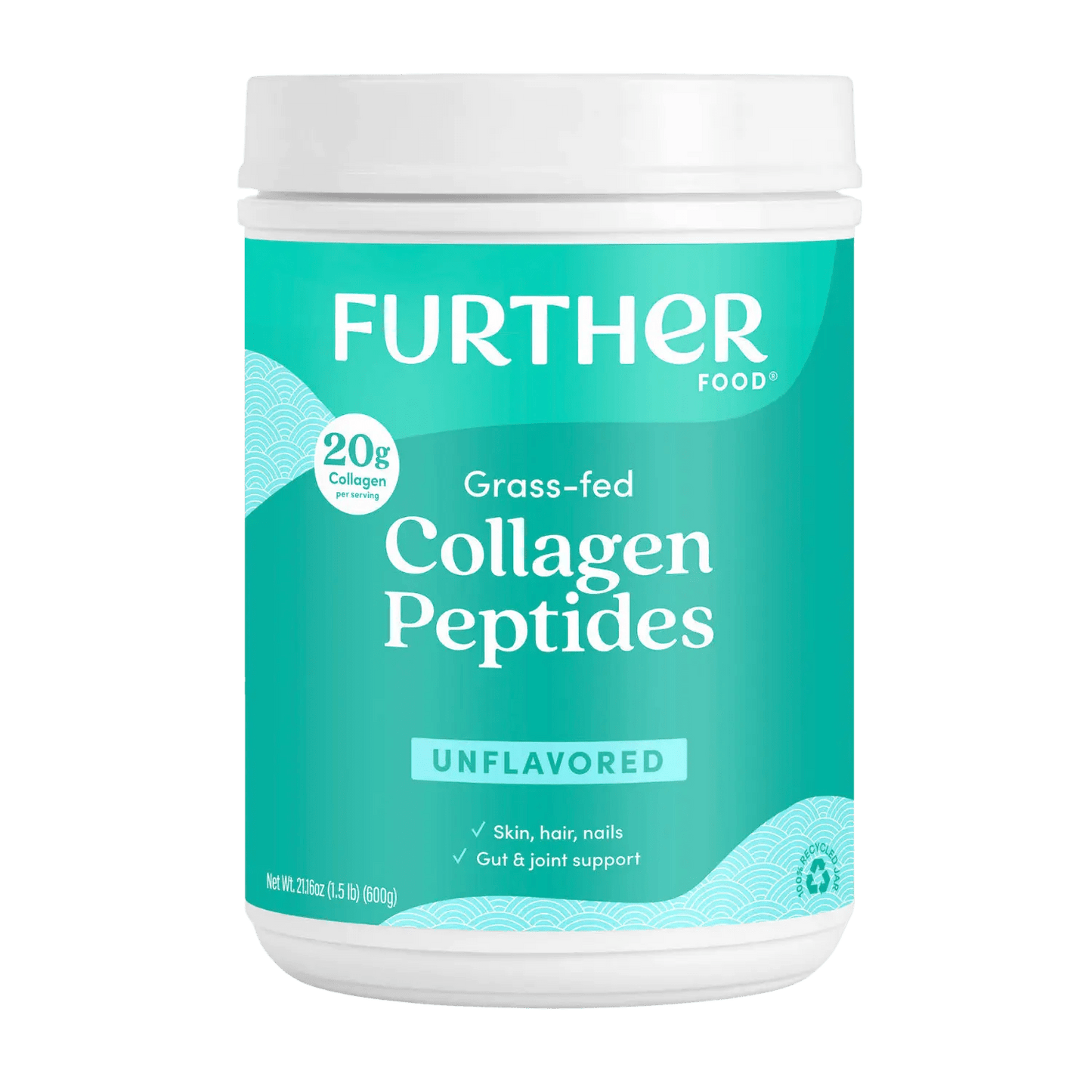 Unflavored Collagen Peptides Powder