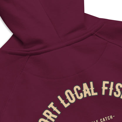 Men's Support Local Fisheries Tuna Eco Raglan Hoodie