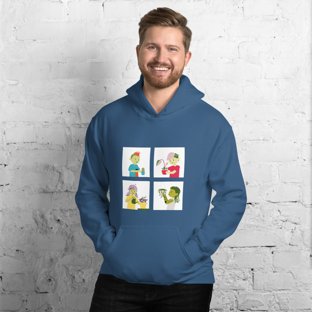 Bumble Plants "Plant Parent Persona" Hoodie (Mens) by Bumble Plants