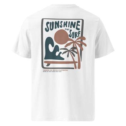 Tropical Sunshine & Surf organic cotton t-shirt