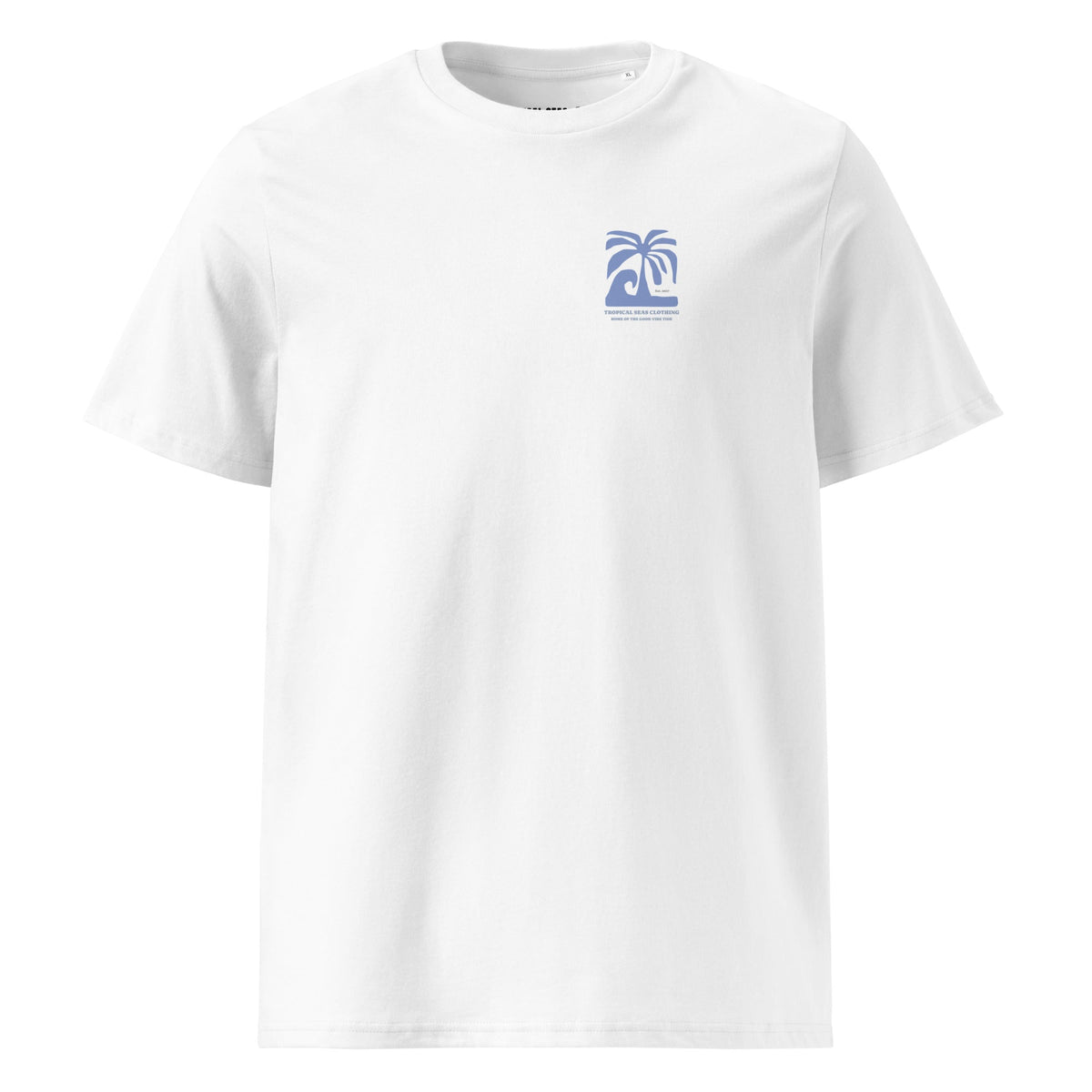 Blue Palm organic cotton t-shirt