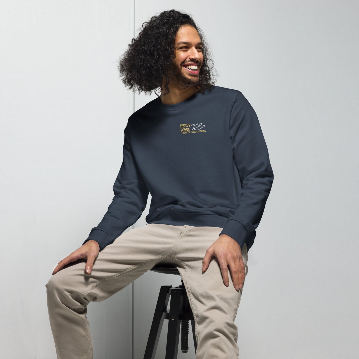 Men's Heavy Wave Energy Organic Sweatshirt