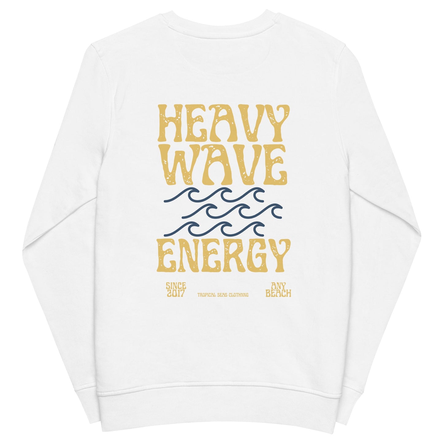 Men's Heavy Wave Energy Organic Sweatshirt