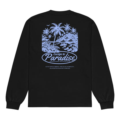 Escape to Paradise Premium heavyweight long sleeve shirt