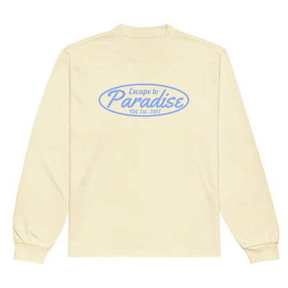 Escape to Paradise Premium heavyweight long sleeve shirt