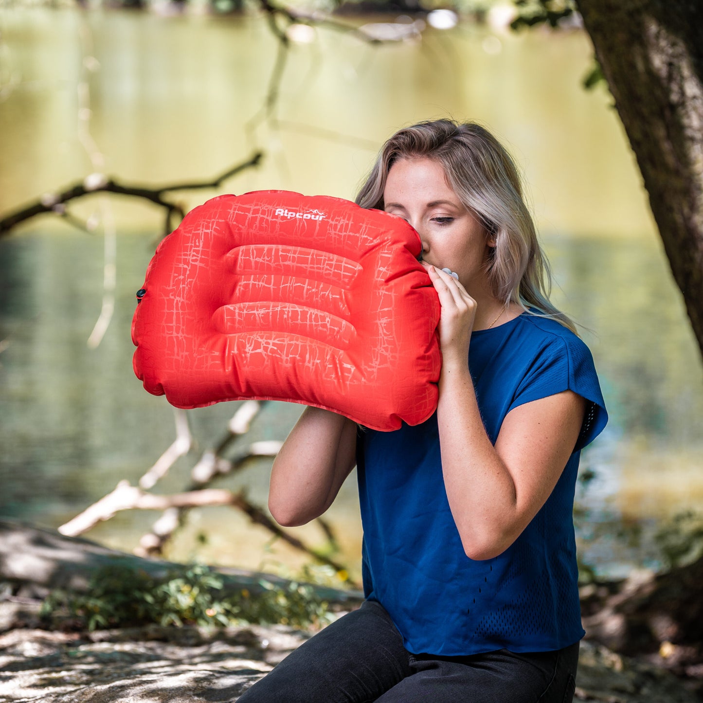 Inflatable Camping Pillow