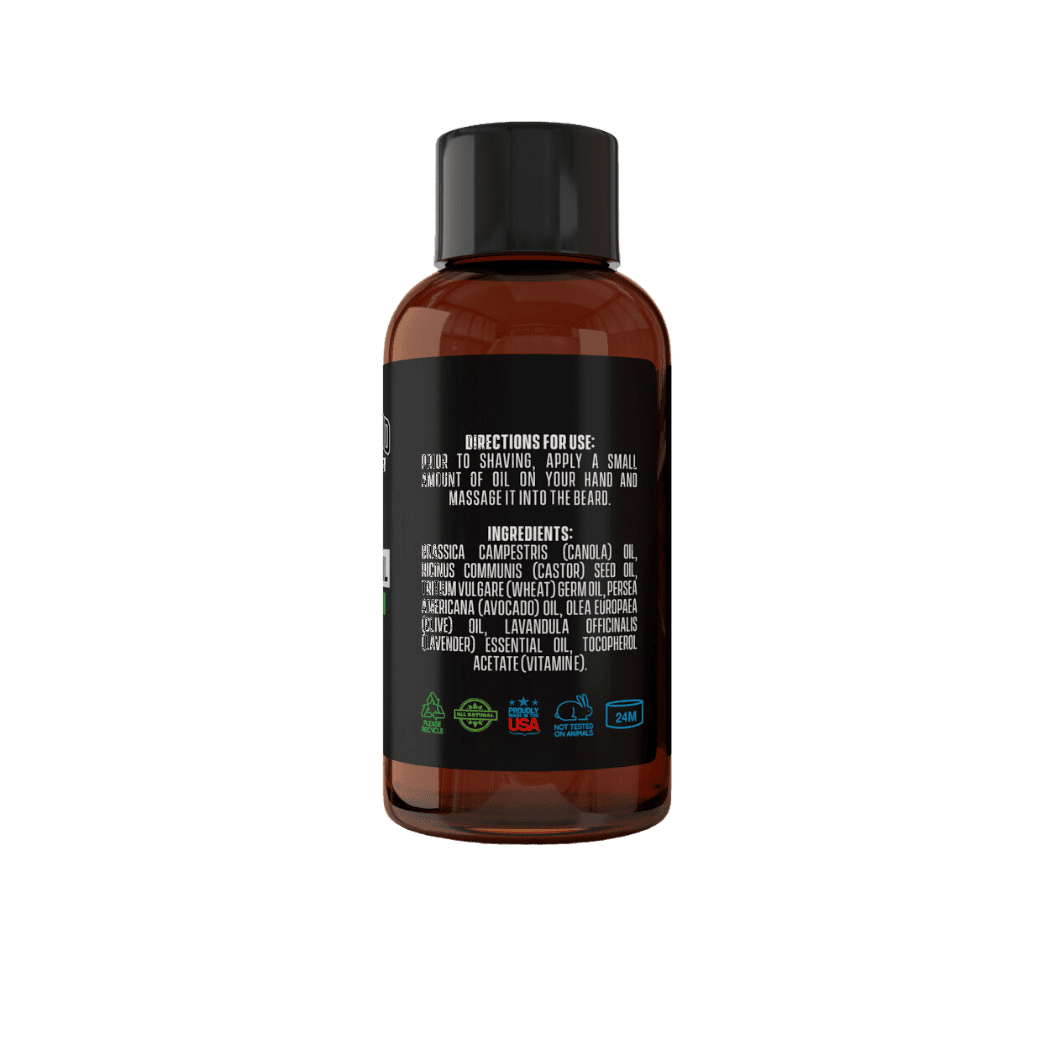 Natural Unscented Pre Shave Oil Serum