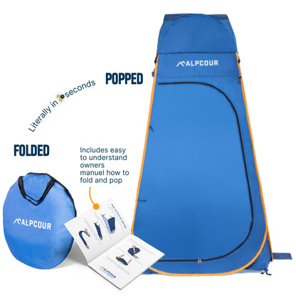 Portable Pop Up Tent with Multiple Features