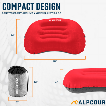 Inflatable Camping Pillow