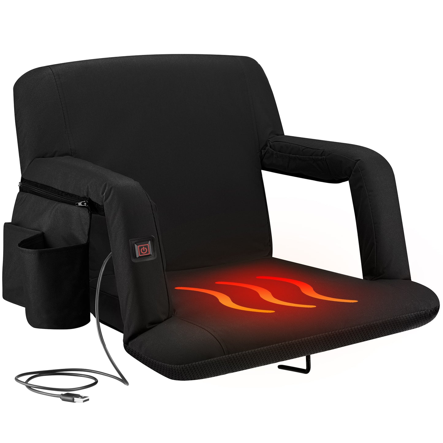 Reclining Stadium Seat - Heated