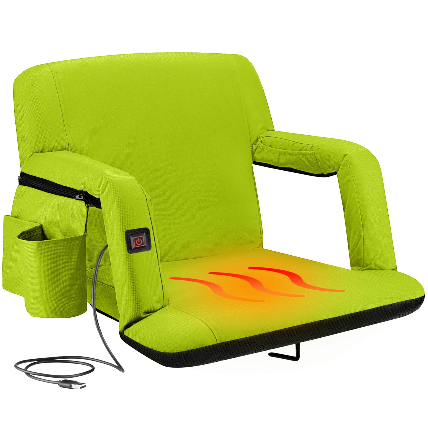 Reclining Stadium Seat - Heated