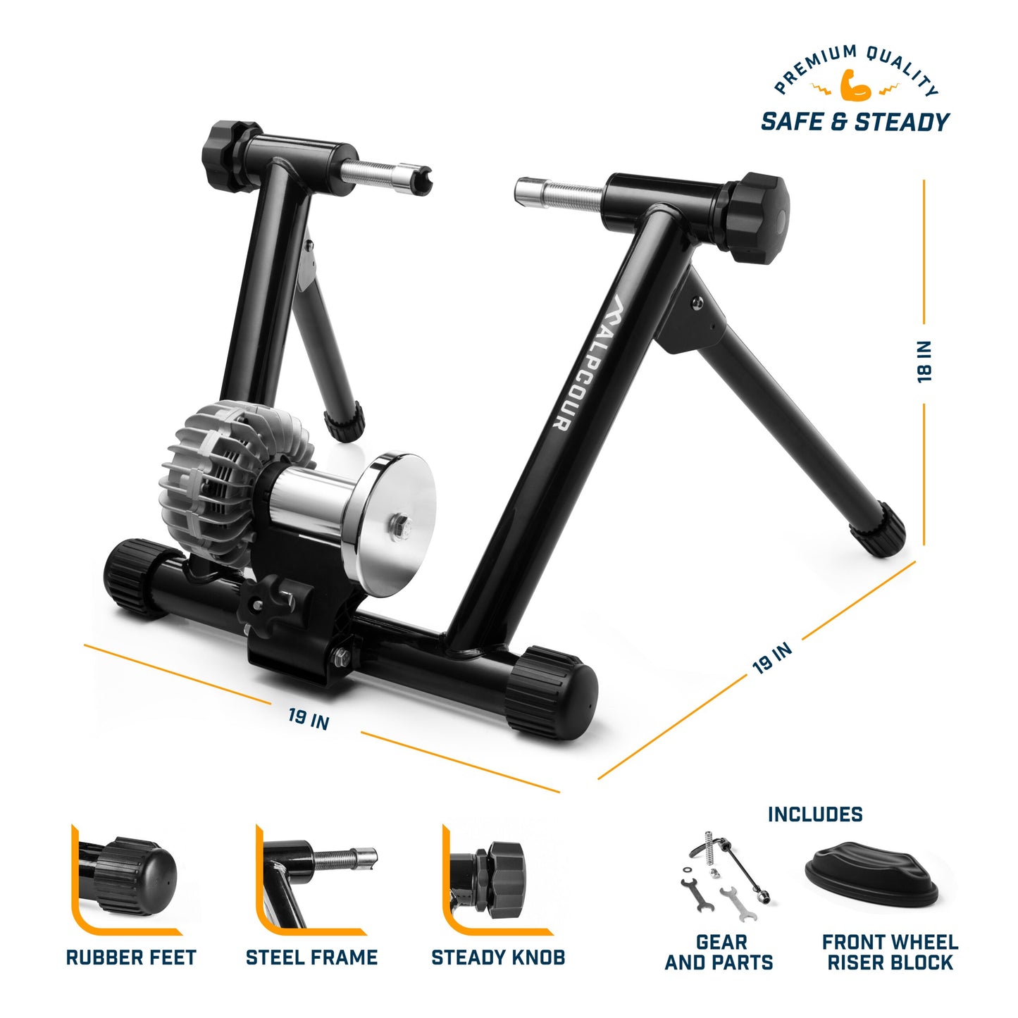 Bike Trainer Stand - Fluid Flywheel