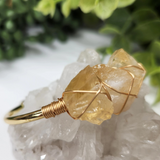 Gemstone Wire-Wrapped Bracelet