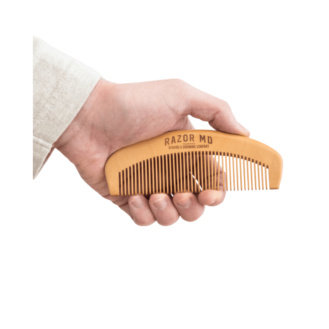 RAZOR MD Wooden Beard Comb