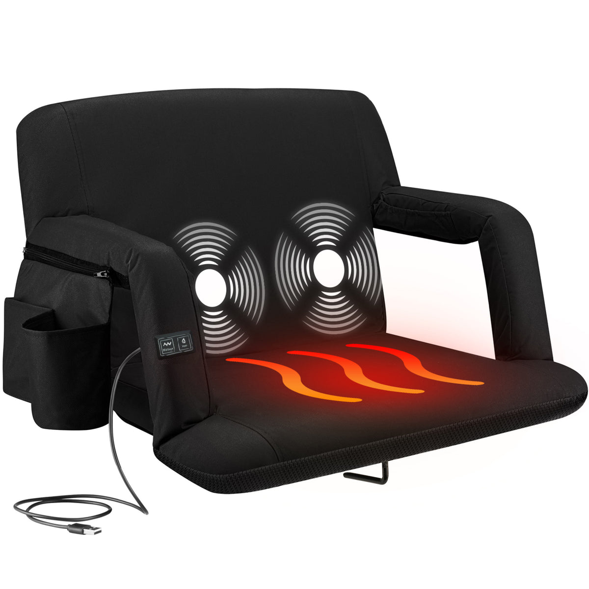 Reclining Stadium Seat - Heated + Massage