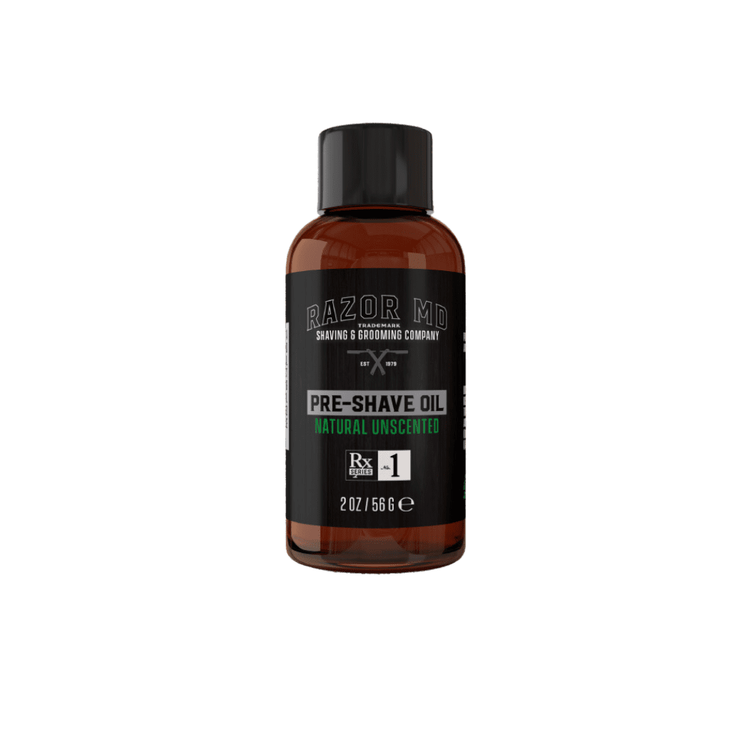 Natural Unscented Pre Shave Oil Serum