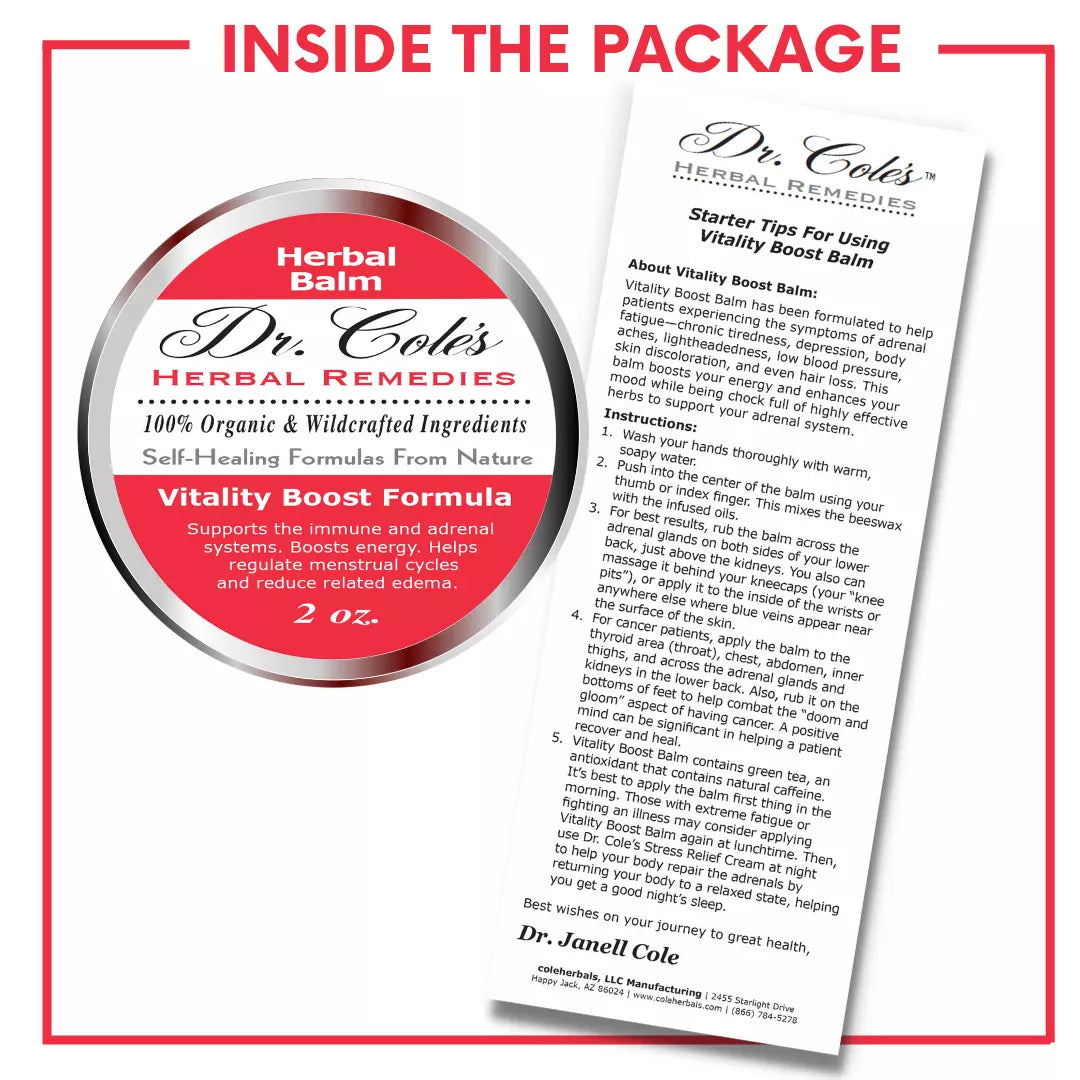 32 - Dr. Cole’s Vitality Herbal Balm