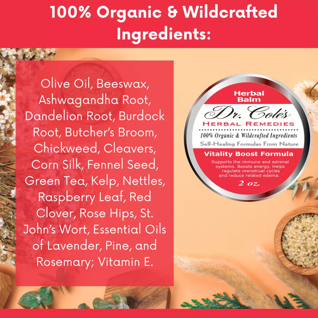 32 - Dr. Cole’s Vitality Herbal Balm