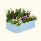 17" Tall 6 In 1 Medium Novel Modular Metal Raised Garden Bed Kit