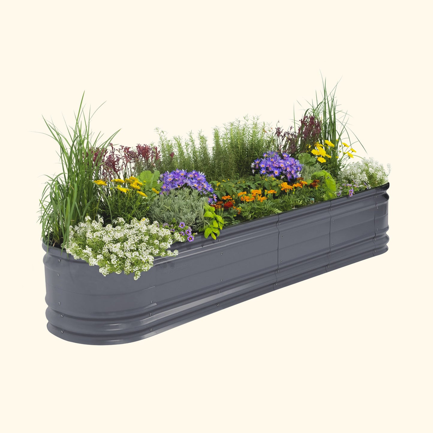 17" Tall 9 In 1 Large Novel Modular Metal Raised Garden Bed Kit