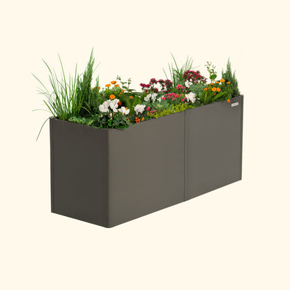 32" Extra Tall Modern 27" x 83" Metal Raised Garden Bed