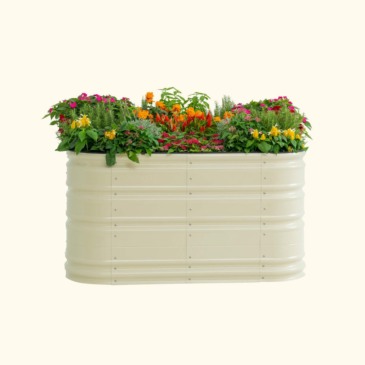 32" Tall 6 In 1 Medium Novel Modular Metal Raised Garden Bed Kit