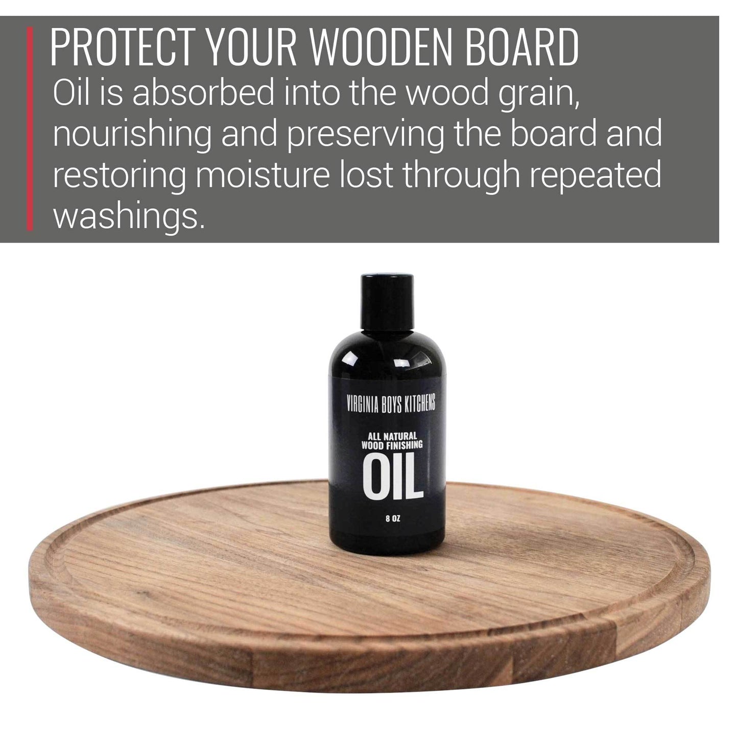 Coconut Cutting Board Oil by Virginia Boys Kitchens