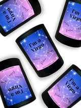 Virgo zodiac candle by Angsty Addie