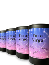 Virgo zodiac candle by Angsty Addie