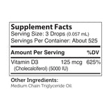 Vitamin D3 Liquid 5000 IU