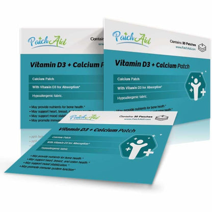 Vitamin D3/Calcium Vitamin Patch