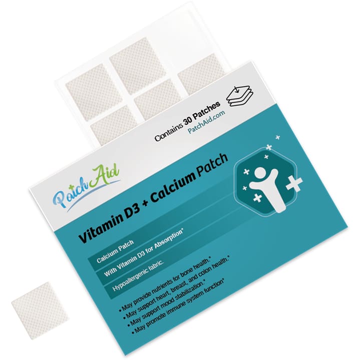 Vitamin D3/Calcium Vitamin Patch