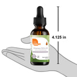 Vitamin D3 and K2 Liquid