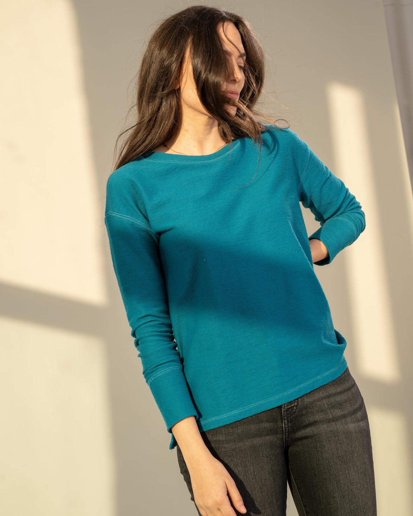 EcoKnit™ Textured Long-Sleeve Tee by United By Blue