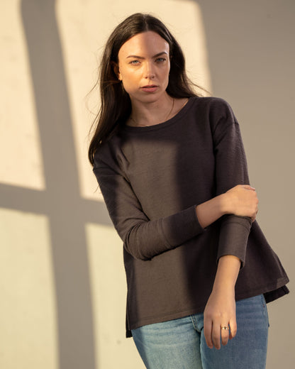 EcoKnit™ Textured Long-Sleeve Tee by United By Blue