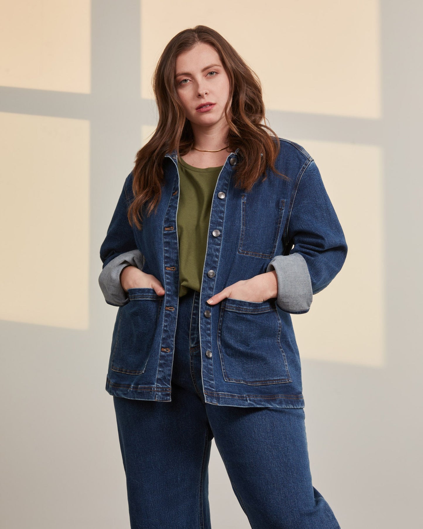 Organic Denim Painter's Jacket by United By Blue