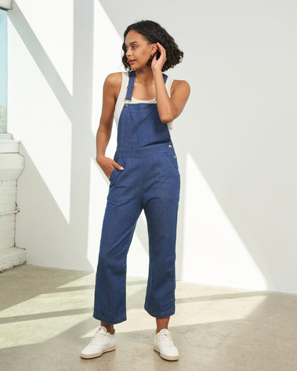 Organic Indigo Overall by United By Blue