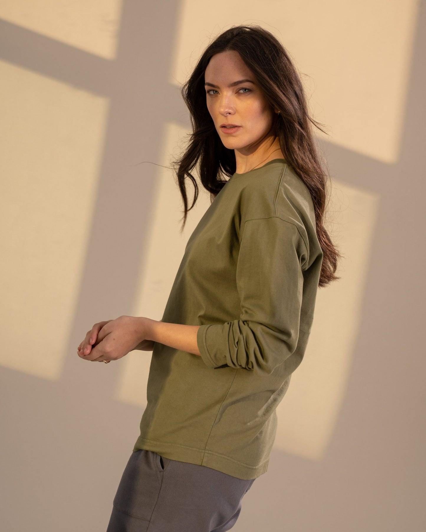 Organic Long-Sleeve Slouchy Tee by United By Blue