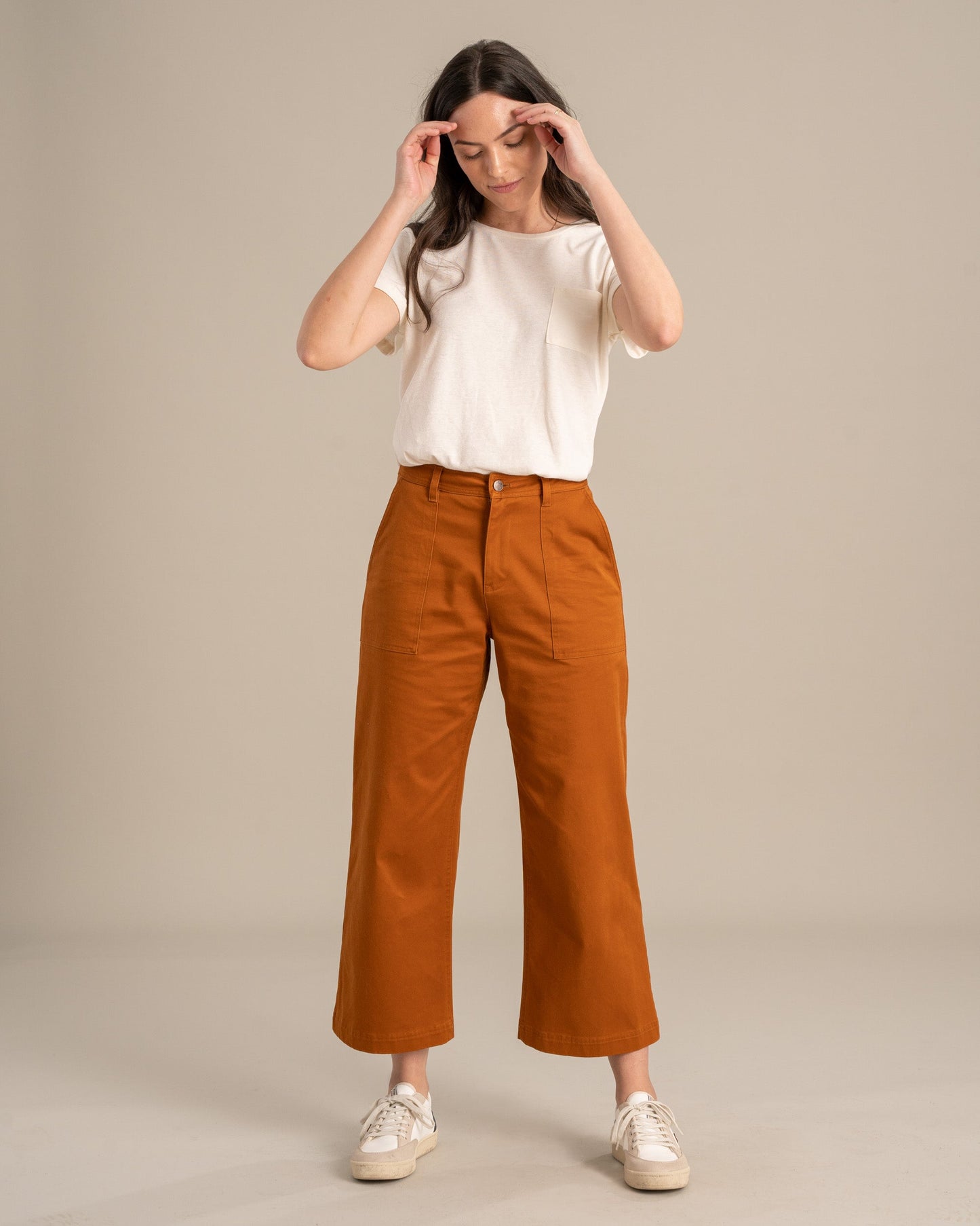 Organic Twill Wide Leg Pant by United By Blue