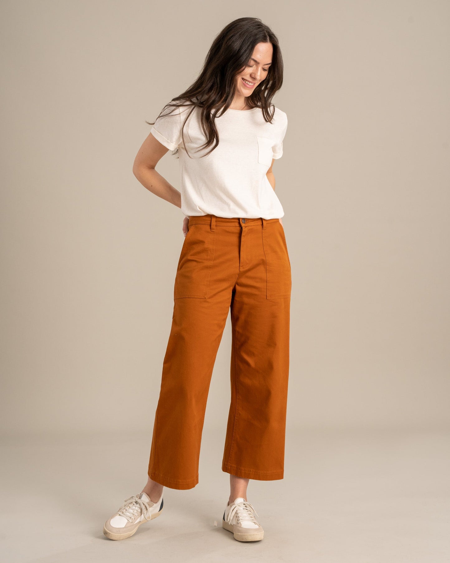 Organic Twill Wide Leg Pant by United By Blue