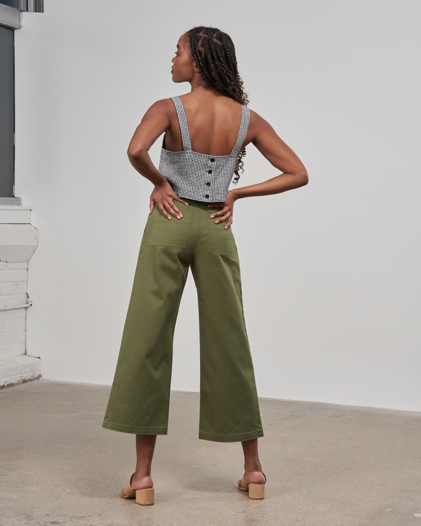 Organic Twill Wide Leg Pant by United By Blue